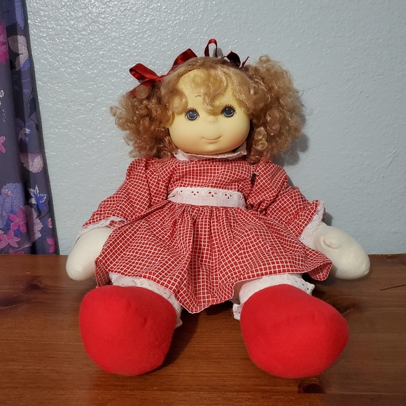 Geli Other - Vintage, Geli Doll Named Samantha with Curly Hair. New Without Tags.